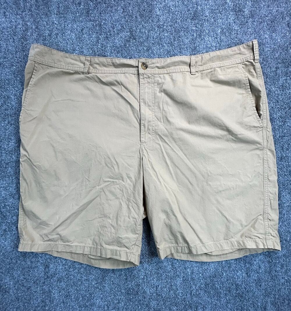 Columbia Men's Omni-Shade Khaki Hiking Outdoor Shorts Size 48W 10L - Picture 1 of 6